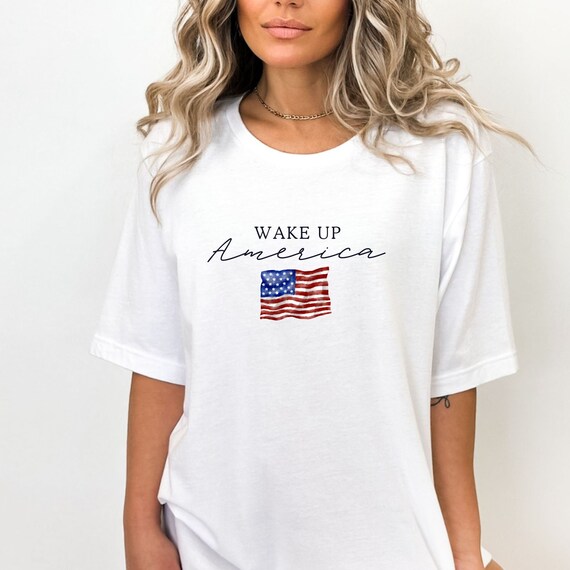 Wake up America, dear America, Pro America shirt, all American dad shirt, American dream shirt, antique American flag, club America shirt