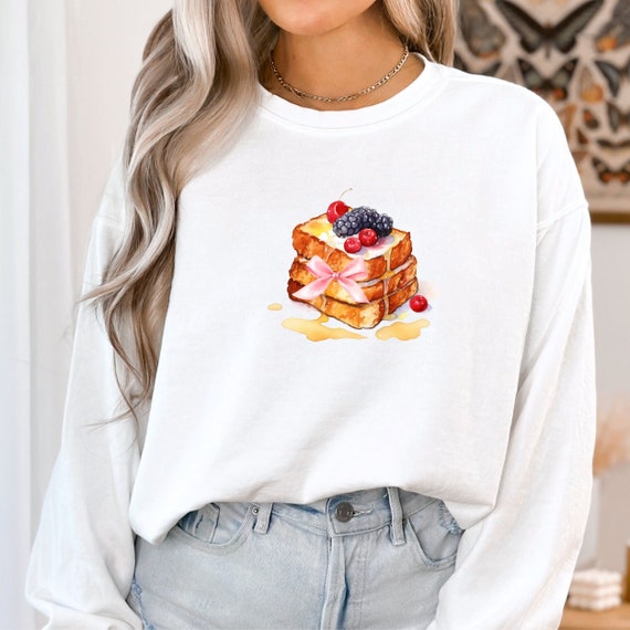 French Toast Sweatshirt: Comfort Colors Paris Trip Shirt