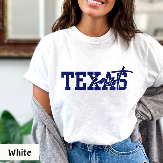 east texas t-shirt, Varsity style shirt, college font shirt, University shirt, Unisex