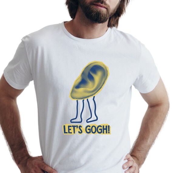 Let's Gogh Shirt: Funny Van Gogh Ear Pun, Art Therapist Gift