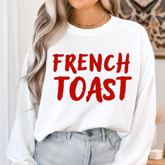 French Toast Comfort Colors Shirt: Paris Trip Gift
