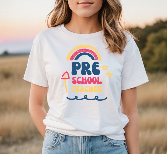 Pre School Teacher shirt, teacher shirt, cute classroom look, pre-school teachers, teachers day gift, Teacher gift, preschool crew