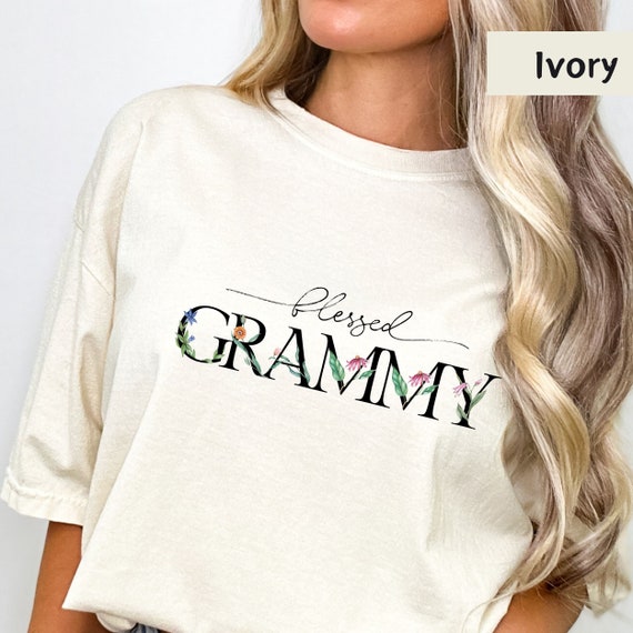 blessed grammy shirt, grammy shirt, best grammy ever shirt, grammy garden, grammy sweatshirt, grammy gifts, Comfort colors grandma shirt