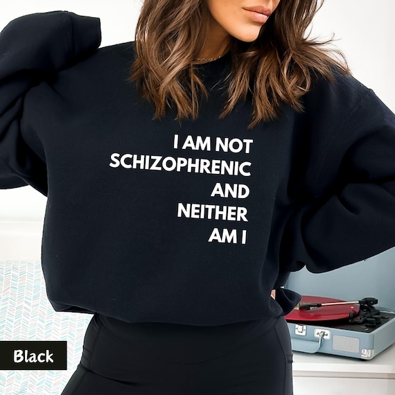 schizophrenia shirt, schizophrenic shirt, schizophrenia art, psych ward survivor, Schizophrenic gift, funny mental health, Silver ribbon