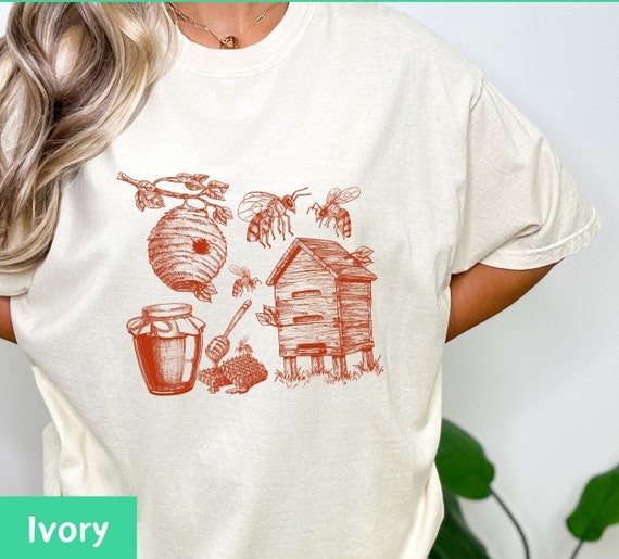 Beekeeping shirt, beekeeper shirt, save the bees shirt, pollinator shirt, bee lover gift, honey shirt, apiculture, bee farmer, honey bee