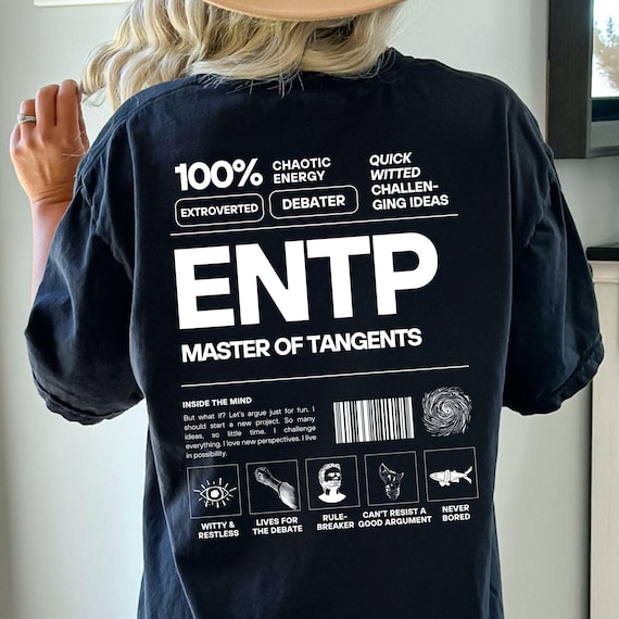 ENTP shirt, intp mens shirt, ENTP shirt, mbti, personality type, Myers Briggs, personality gift, nerdy gift, Unapologetic, Extrovert t-shirt