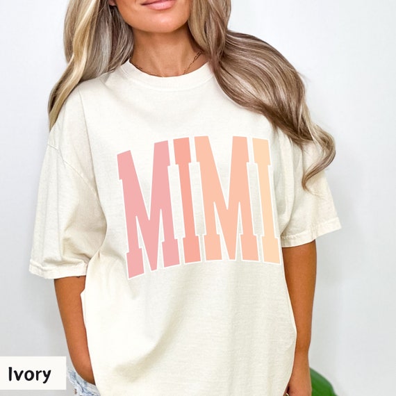 mimi shirt, best mimi shirt, meme gifts grandma,  custom mimi shirt,  Comfort colors grandma shirt, mother's day gift, Retro Mimi Shir