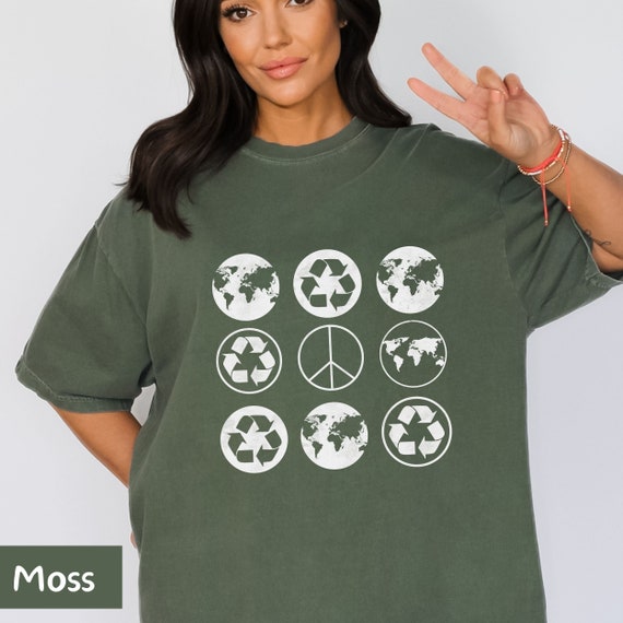 Earth shirt green, earth science shirt, Coquette aesthetics, Earth day shirt, Kinder planet shirt, 90s Earth shirt, Comfort Colors® Unisex