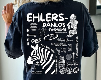 eds shirt, ehlers danlos zebra shirt, dazzle together, ehlers danlos sweats , eds awareness, eds warrior, rare disease shirt,zebra awareness