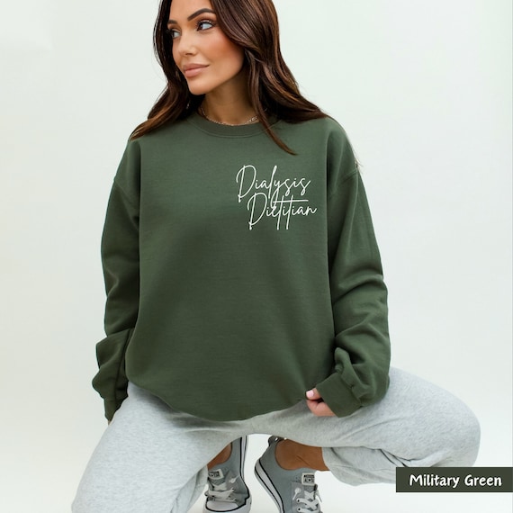 Dialysis Dietitian, Dietician shirt, dietitian sweatshirt, registered dietitian sweatshirt, pediatric critical care, Nutritionist shirt