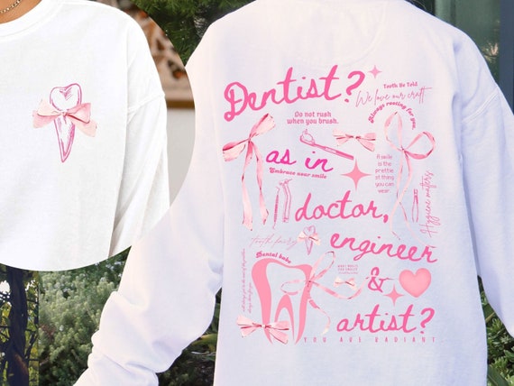 coquette dental shirt, in my dental era, dental squad shirt, dental student shirt, cute dental shirt, summer dental shirt, dental life shirt