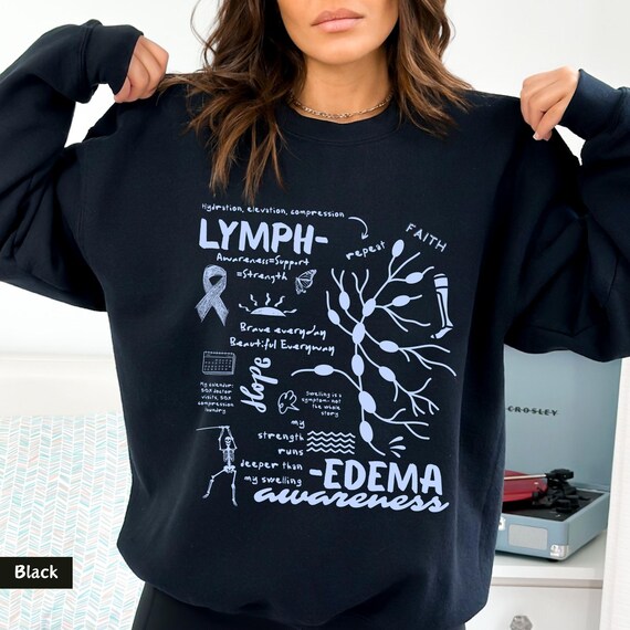 Lymphedema  Shirt • Lymphedema Warrior Tee • Light Blue Ribbon Rare Disease Support • Chronic Illness Awareness Gift • Diseases Awareness