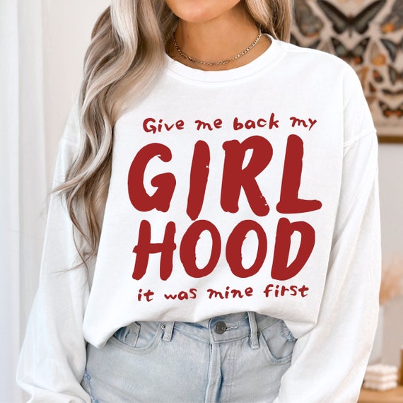 Girlhood Comfort Colors Shirt: Preppy Breakup Tee
