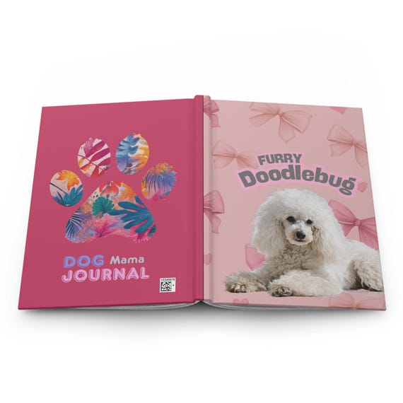 Custom Pet Photo Journal | Personalized Dog or Cat Notebook | Custom Name Planner | Hardcover Pet Lover Gift | Custom Journal with Photo