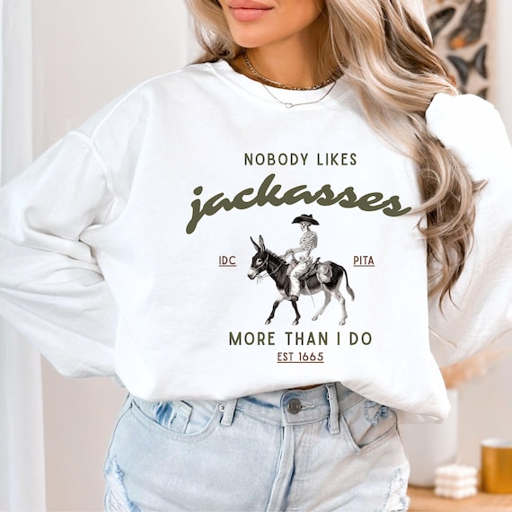 Comfort Colors® Funny Bad Ass Donkey Shirt, Jackass Shirt, Funny Donkey Lover Gift, Pet Donkey Tee, Mule Shirt, Animal Lover Unisex T-Shirt
