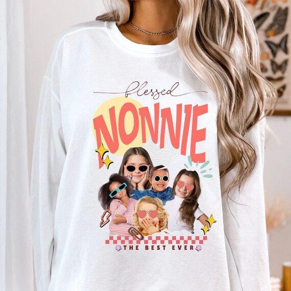 custom nonnie sweatshirt, blessed nonnie, nonnie sweatshirt, blessed nana shirt, nana garden shirt, grammy sweatshirt personalized, Memere T