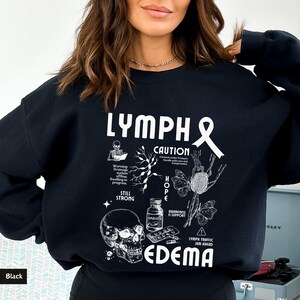 Lymphedema  Shirt • Lymphedema Warrior Tee • Light Blue Ribbon Rare Disease Support • Lymphedema therapist sweats • Diseases Awareness