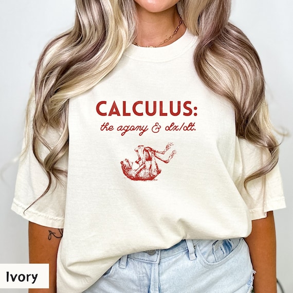 Calculus Shirt, calculus teacher gift, Mathematics Shirt, algebra shirt, calculus t-shirt, Gen Z Meme Shirt, Comfort Colors® Unisex