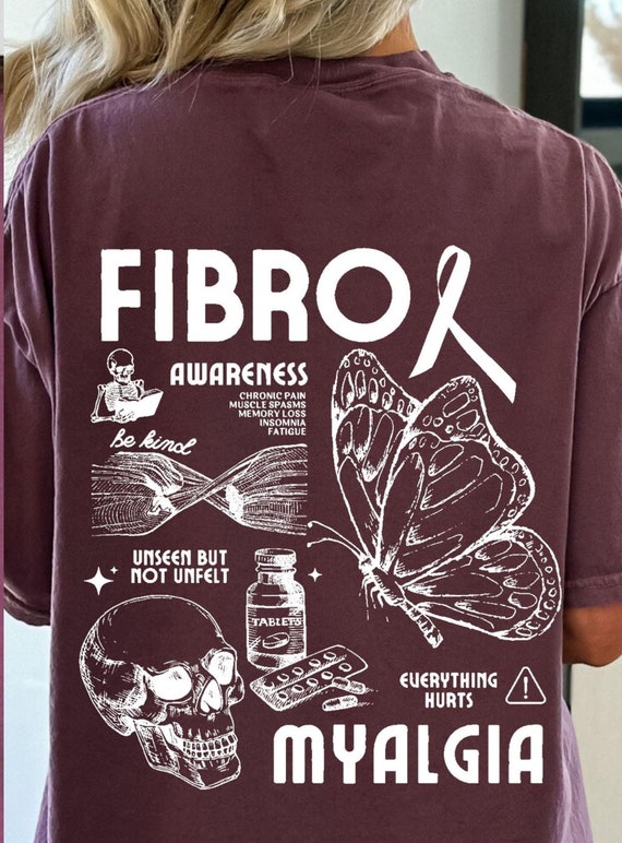 fibromyalgia shirt, chronic pain shirt, fibromyalgia gift, invisible illness shirt, fibromyalgia warrior, fibro awareness, Comfort ColorsĀ®