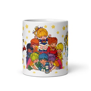 Rainbow Brite And The Colour Kids Mug, Coffee Mug, Mug Gift For Friends, Cartoon Mug, Gift For Her, Rainbow Brite Mug