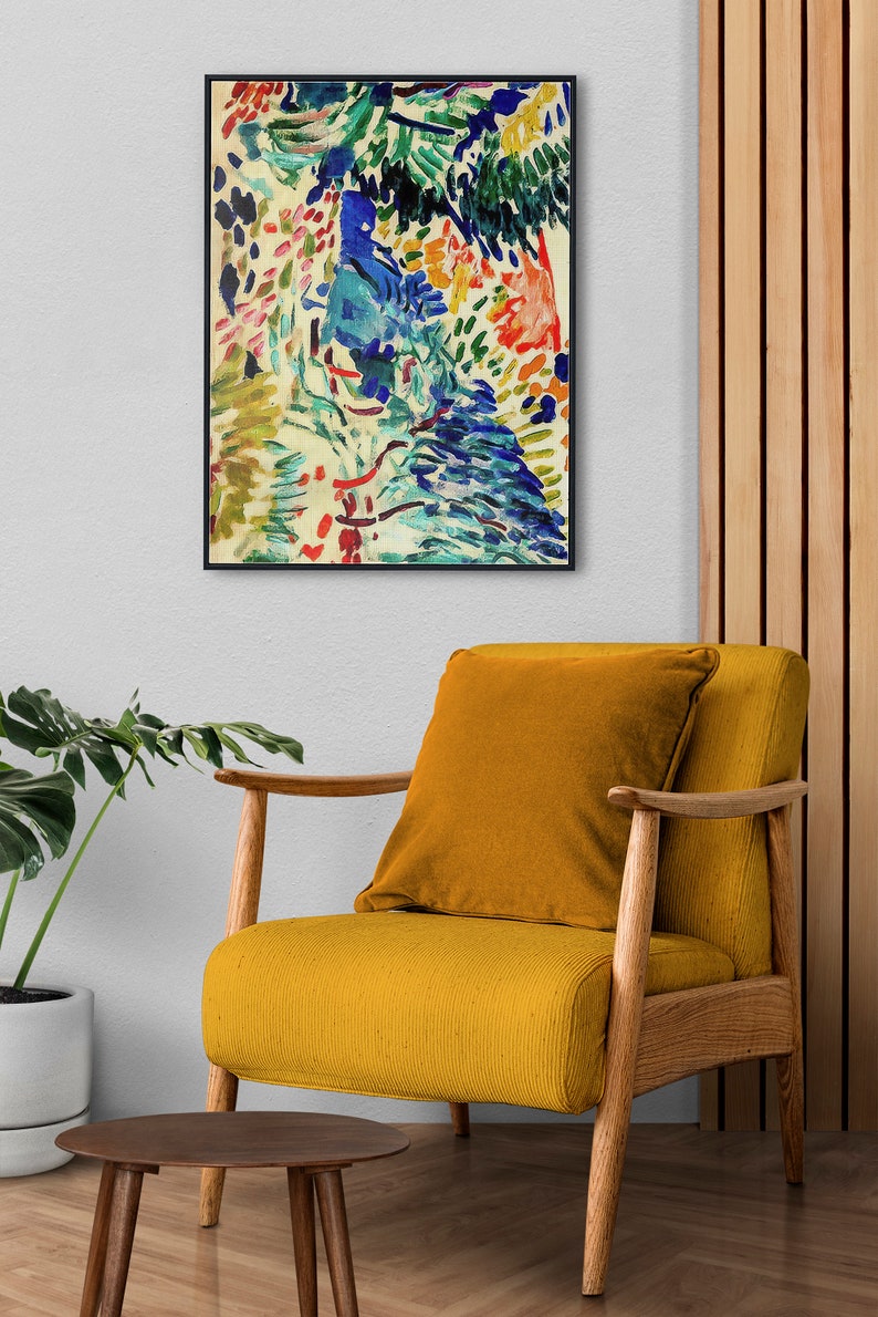 Zestaw 3 wydruków Matisse'a Wydruk muzealny Matisse'a Zestaw wydruków ściennych Matisse'a Sztuka ścienna wydruków Matisse'a Wydruk Henri Matisse'a Zestaw wydruków ściennych Matisse'a zdjęcie 4