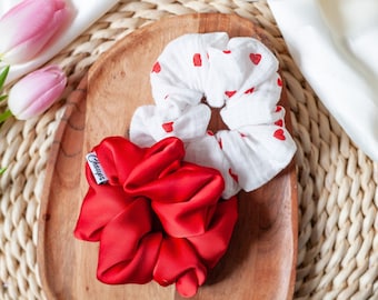 Handgefertigter Chouchou / Scrunchie