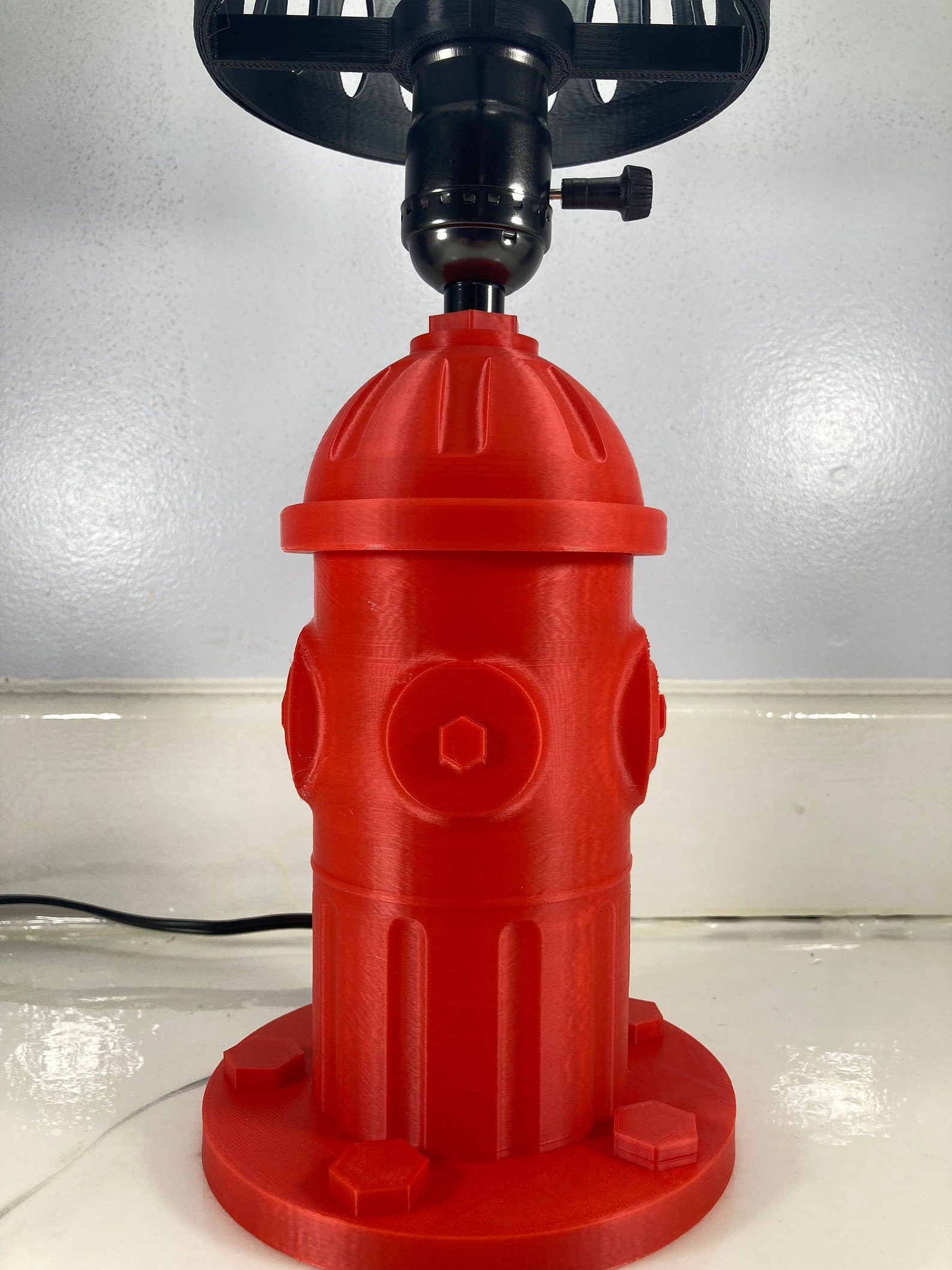 Fire Hydrant Lamp, Hidden Storage, 3d Printed - Etsy