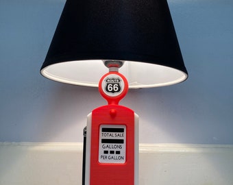 Antique Gas Pump Lamp / 3d Printed