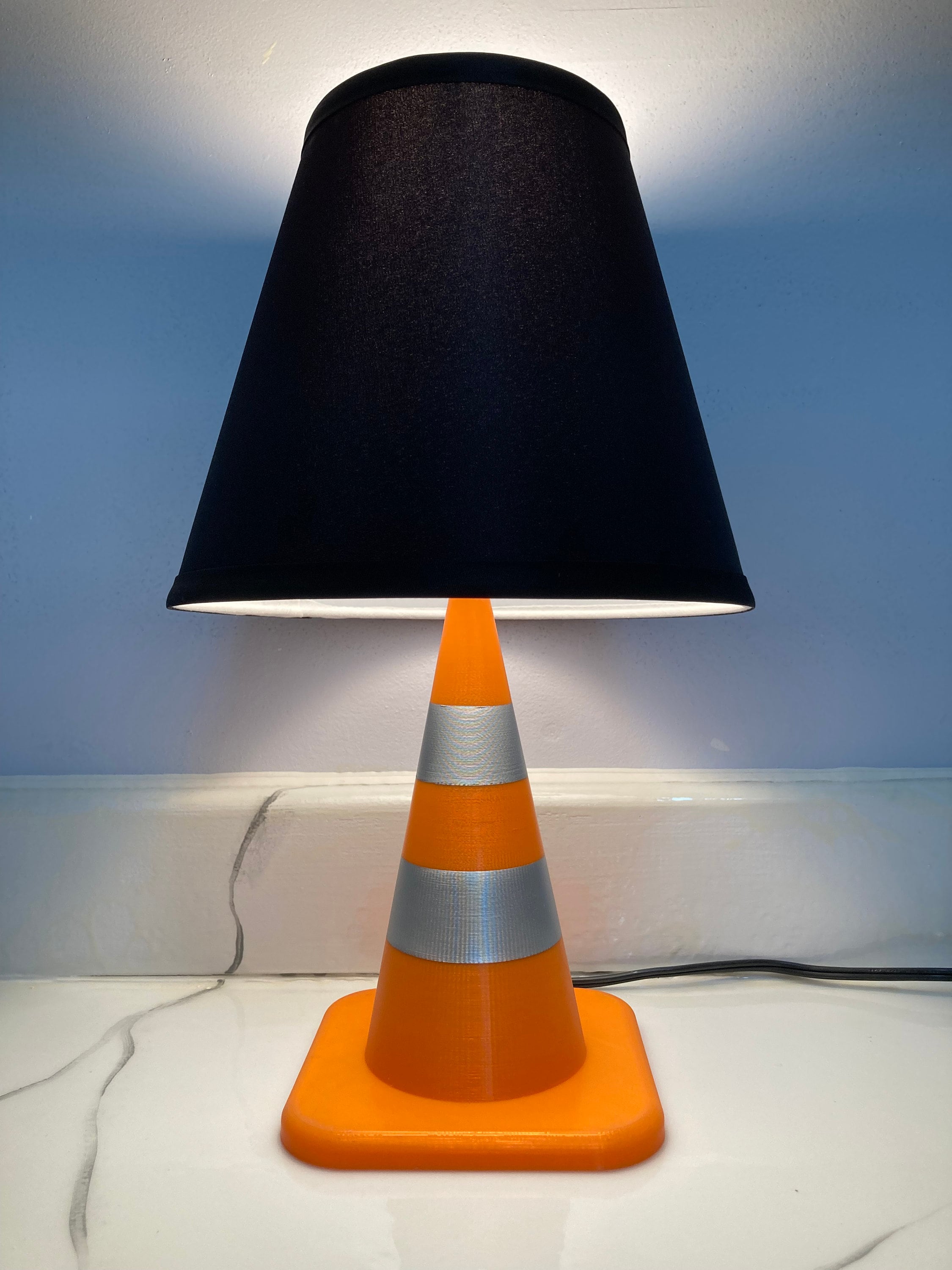 Traffic Cone Lamp, 3d Printed - Etsy UK