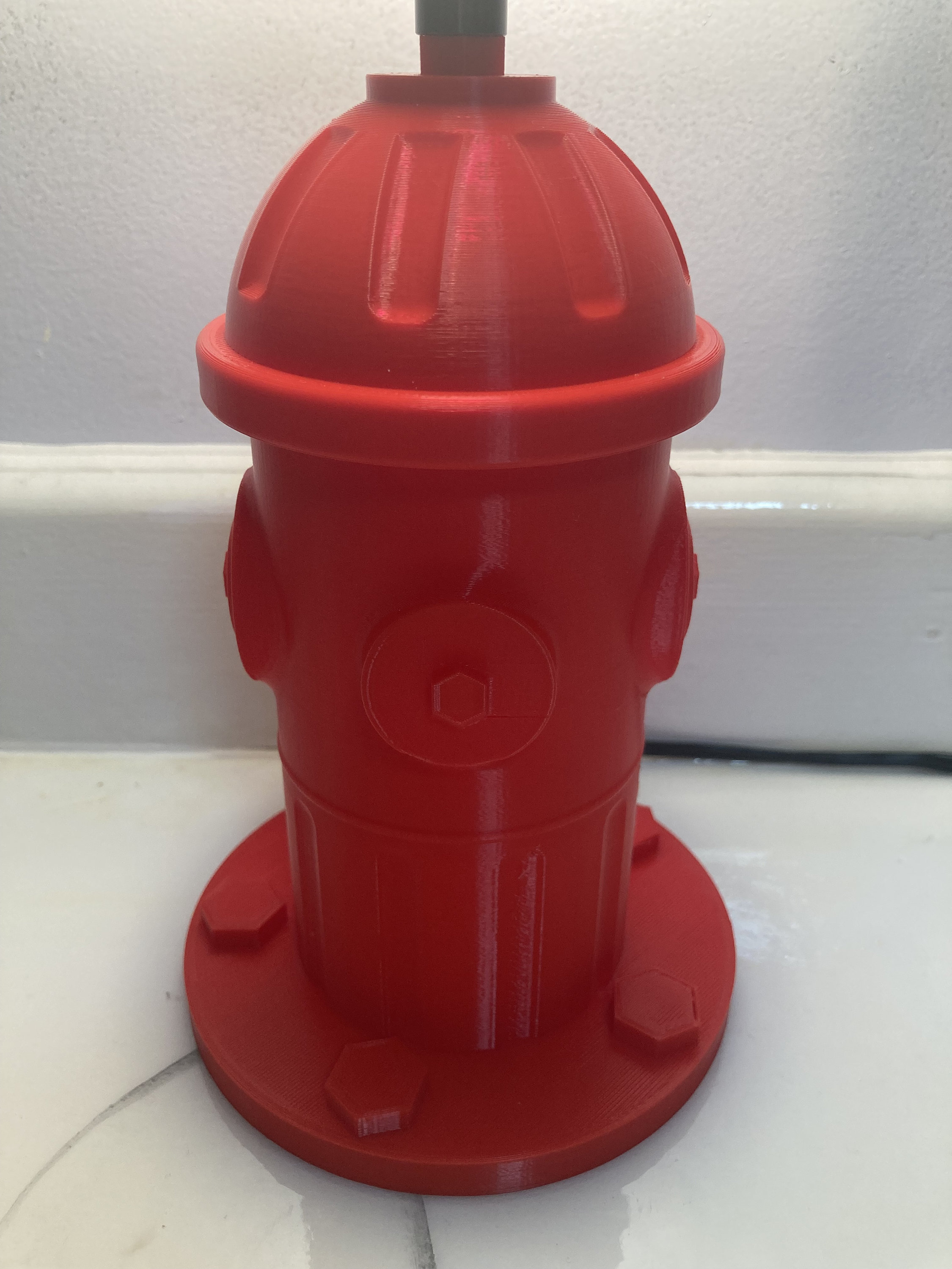 Fire Hydrant Lamp, Hidden Storage, 3d Printed - Etsy
