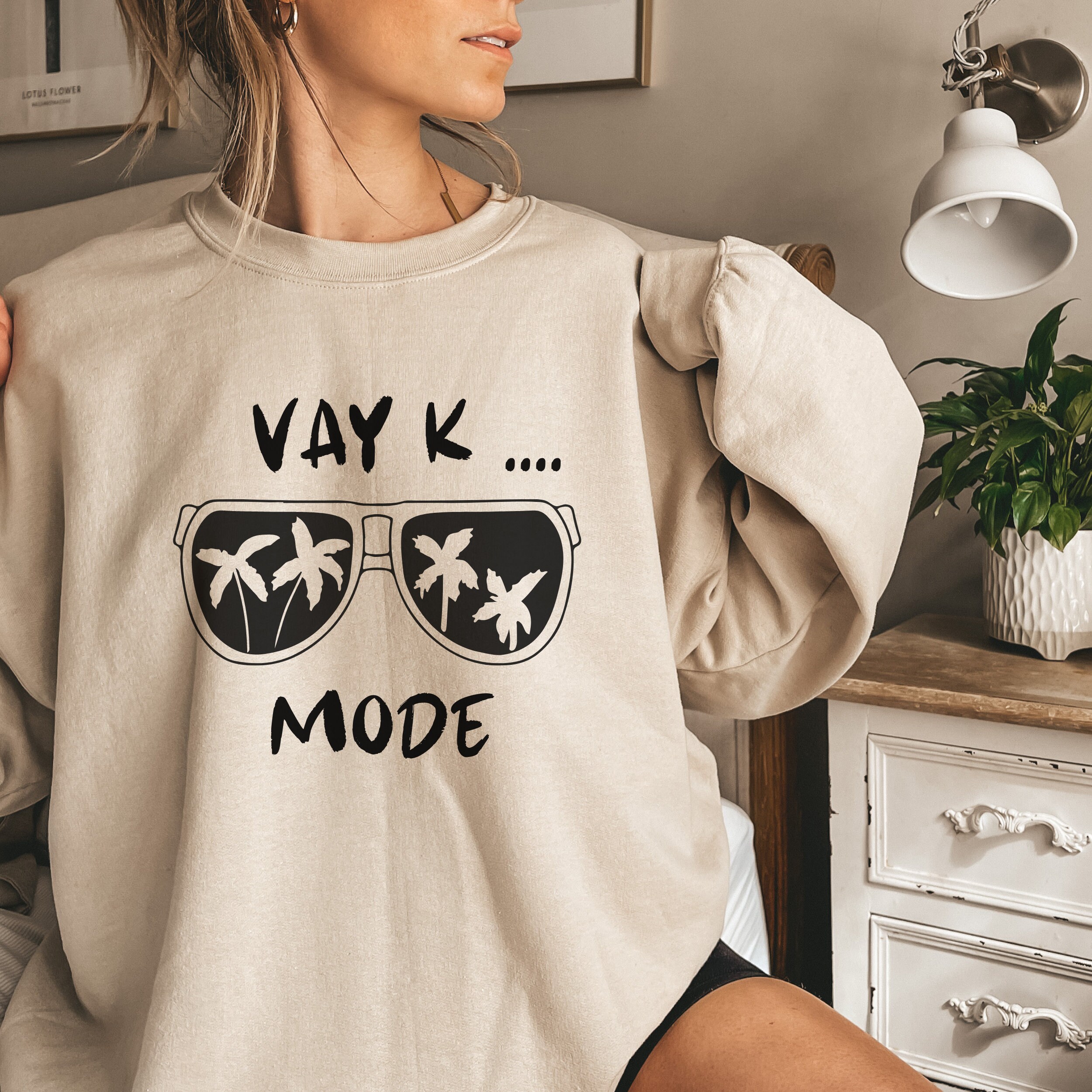 Vacation Mode, Sweatshirt, Funny Shirt, Gift, Shirt