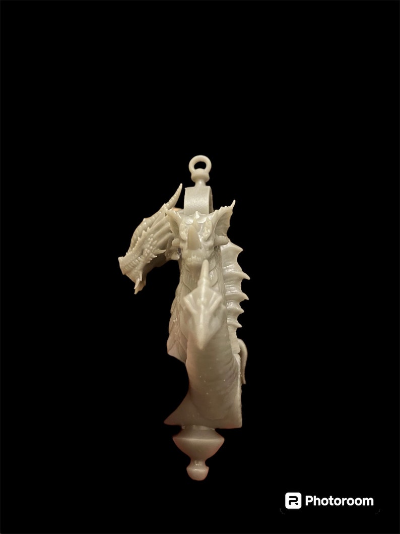 Tiamat Pendant Necklace: DND Dragon Queen Cosplay Jewelry afbeelding 6