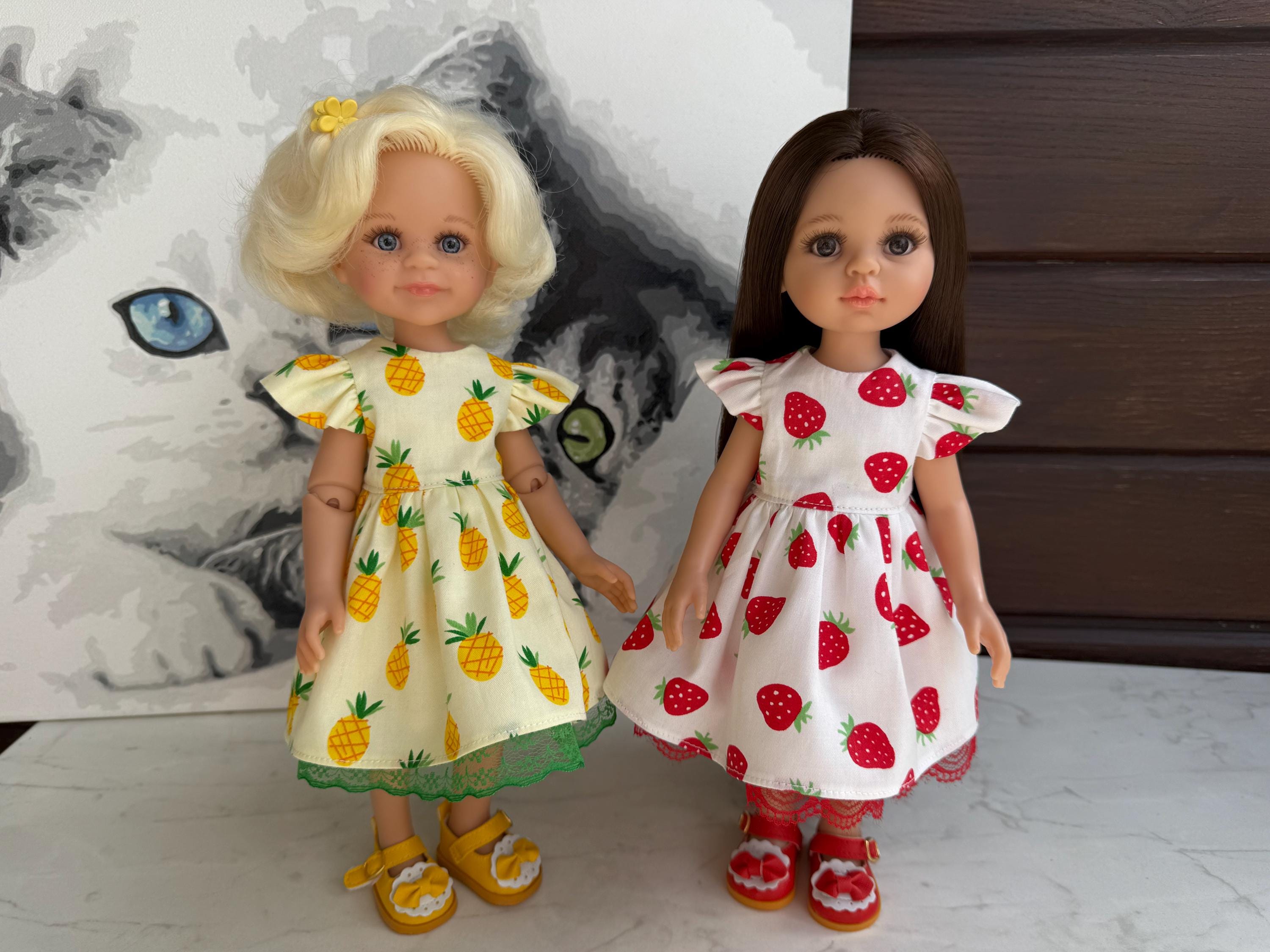 Yellow Las Amigas Doll Outfit - Etsy