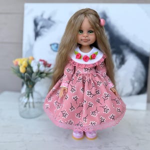 Spring dress for Paola Reina Las Amigas 13 inch 32-33 cm BJD 1/6