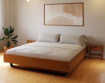 Bedframe van massief eikenhout | HAKON