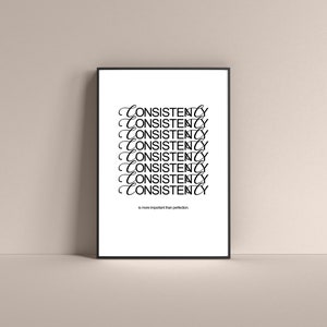 Printable Motivational Poster Quote Wall Art, Instant Download, Office Decor