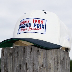 Französischer Grand-Prix-Hysteresenhut, Racing-Hut, Grand-Prix-Hut, Rennauto-Hut, Frankreich-Hut, Rennauto-Hut, Motorsport-Bekleidung