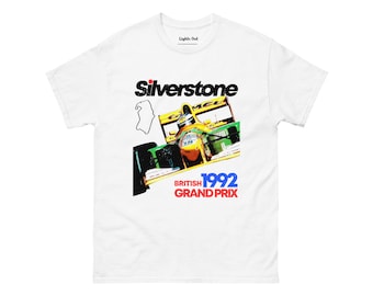 British Grand Prix Silverstone T-Shirt, Racing Shirt, Car Shirt, Race Car Shirt, Grand Prix Shirt, Motorsport Apparel