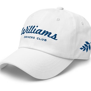 Williams Drivers Club Dad Hat, Racing Hat, Vintage Hat, Race Car Hat, Grand Prix Hat, Motorsport Apparel