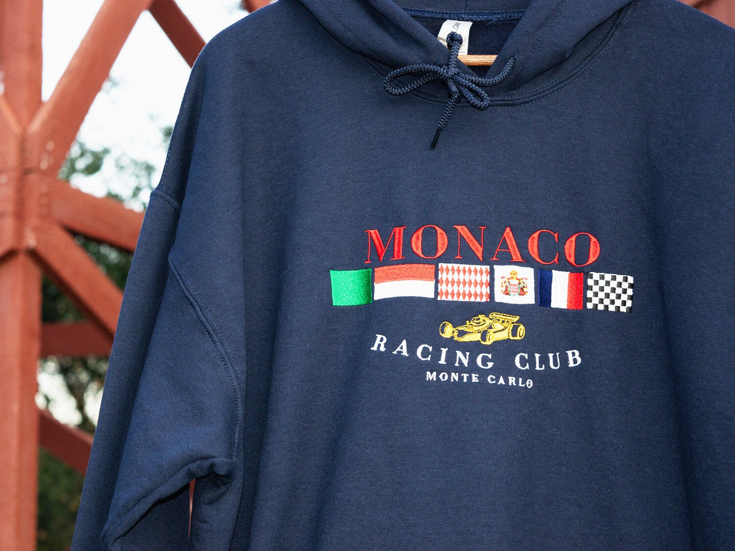 Monaco Racing Club Monte Carlo Hoodie Monaco Sweatshirt Monaco