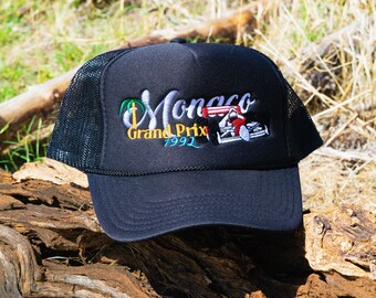 Casquette Grand Prix De Monaco - Outdoor Cap, Homme, Noire, Taille Unique