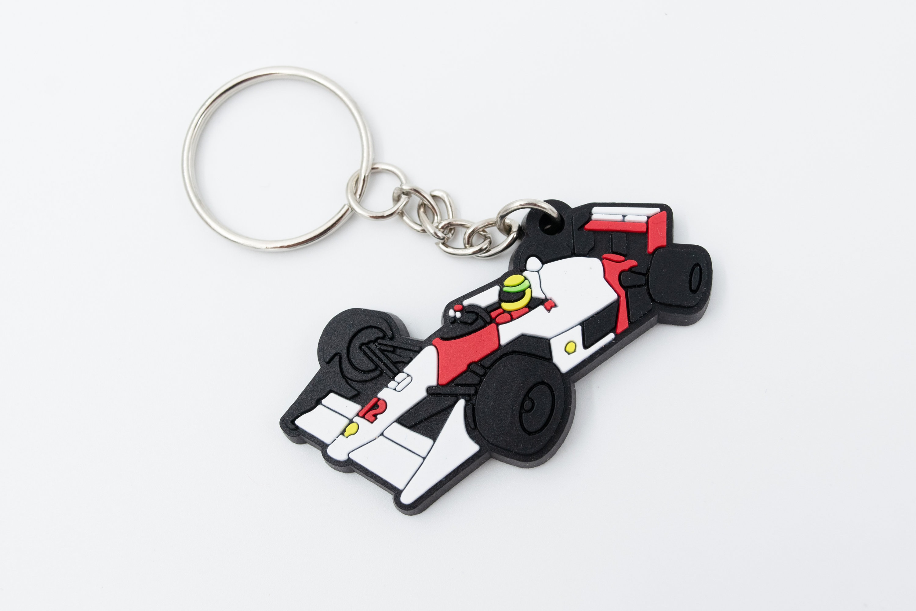 キーホルダー・キーリング LMORPHOSE Keyring F1 racing car RedRed 1pcs Mini Ferrari Formula F1 Keychain Zinc Alloy Metal
