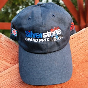 British Grand Prix at Silverstone Dad Hat, Grand Prix Hat, Racing Hat, Silverstone Hat, Race Car Hat, England Hat