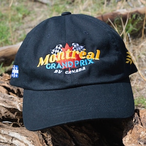 Canadian Grand Prix Montreal Dad Hat, Canada Hat, Montreal Hat, Racing Hat, Race Car Hat, Motorsport Apparel