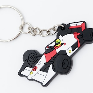 Classic Mclaren MP4/4 F1 Car keychain, F1 keychain, car keychain, cool keychain, racing, motorsport, Formula 1, keychain