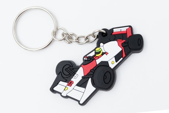 Classic Mclaren MP4/4 F1 Car Keychain, F1 Keychain, Car