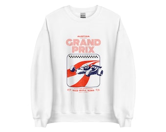 Vintage Österreich Grand-Prix-Sweatshirt, Rennsport-Sweatshirt, Rennwagen-Sweatshirt, Grand-Prix-Sweatshirt, Motorsport-Bekleidung