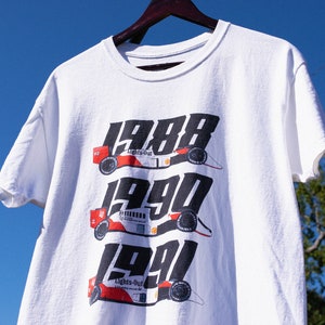 Senna Legacy T-Shirt, Grand Prix Shirt, Racing Shirt, Car Shirt, Race Car Shirt, Motorsport Apparel