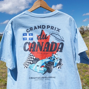 Canadian Grand Prix T-Shirt, Racing Shirt, Car Shirt, Race Car Shirt, Grand Prix Shirt, Motorsport Apparel