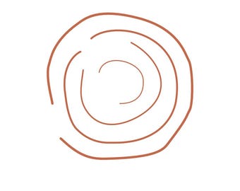 Motivo a punzone “Flow D” – Design dalle linee organiche • Moderno e meditativo • Download PDF